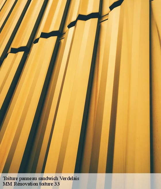 Toiture panneau sandwich  verdelais-33490 MM Rénovation toiture 33